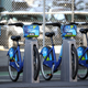 Ford GoBikes sitting in docks in San Francisco, California, in 2018.